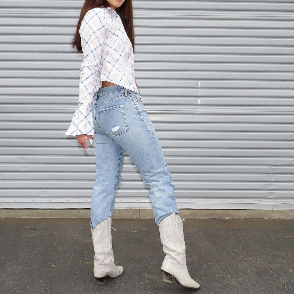 DESTRESSED ALLSAINT MUSE JEANS